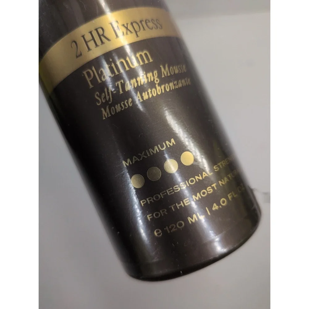 SEALED NEW🥰Loving Tan Platinum 2HR Express Self Tanning Mousse Maximum 4 fl oz